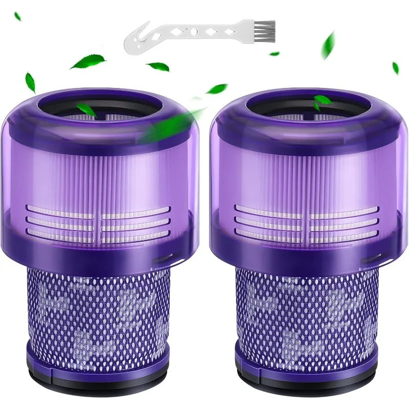 

2Pcs Replacement Filter For Dyson V11 Animal Absolute Torque Drive Fluffy Pro V15 Detect SV14 Vacuum Cleaner 970013-02 97001302