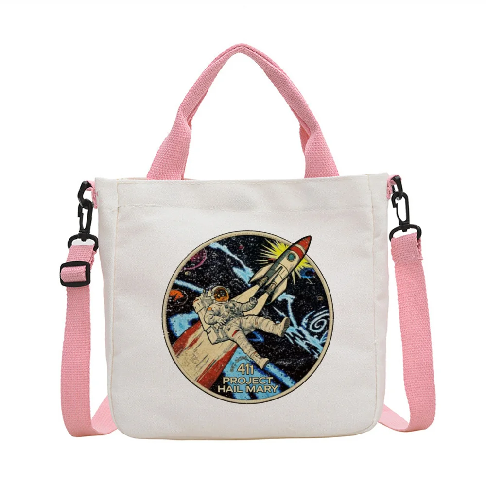 Project Hail Mary tote bag y2k reusable foldable shopper sac cabas femme