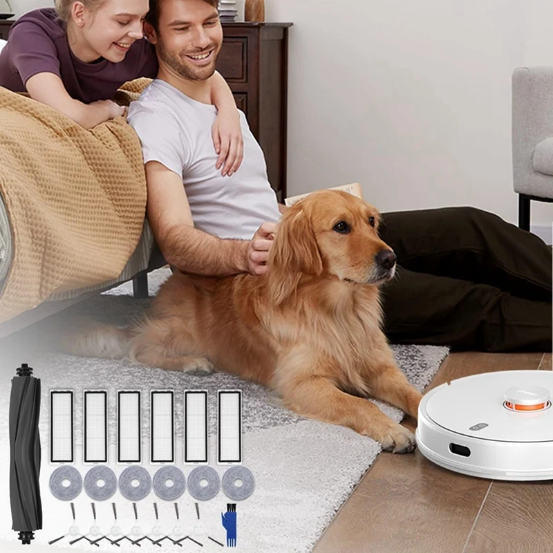 สำหรับ dreame L10s เครื่องดูดฝุ่นหุ่นยนต์อัลตร้า/L10อะไหล่ผ้าซับตัวกรอง HEPA แปรงด้านข้างหลัก