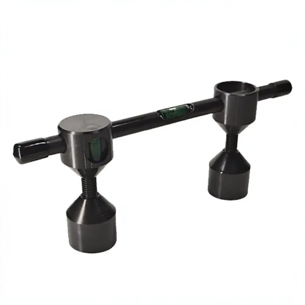 Precision Metal Bubble Level Measuring Tool With Flange Mount Hole Reliable Leveling Accessory For Home Repair