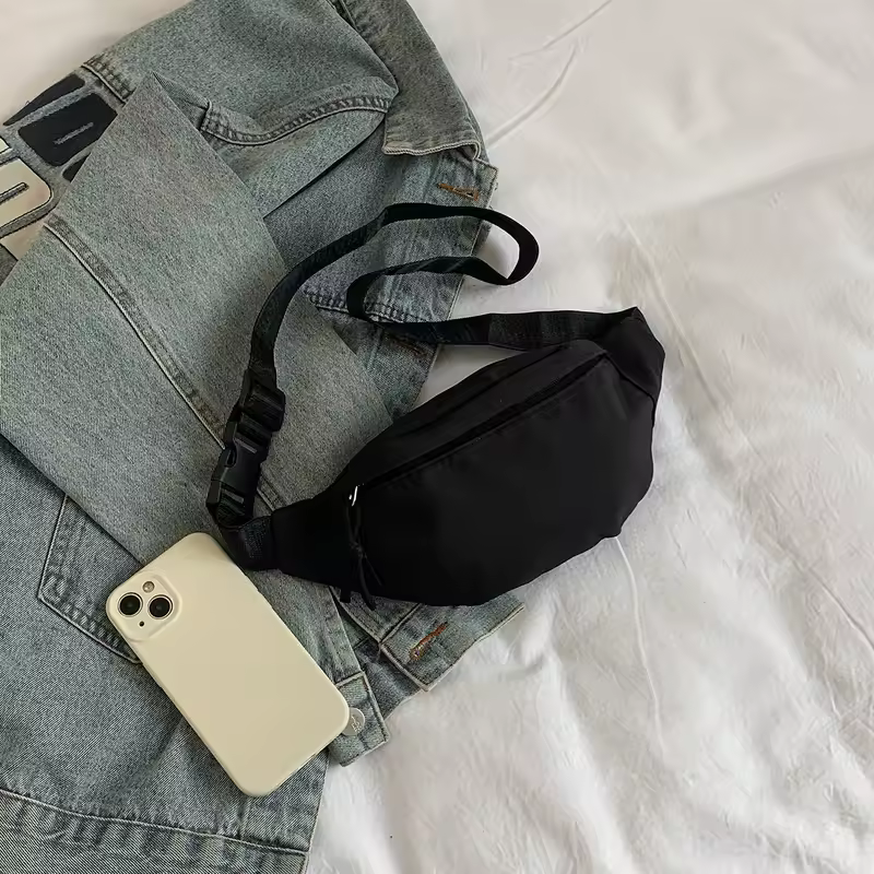 Fanny Pack Crossbody Chest Bag Belt Bag Sling Purse Waist Bags Outdoor Sport Travel Versatile Daily Messenger Shoulder Bags - Image 4
