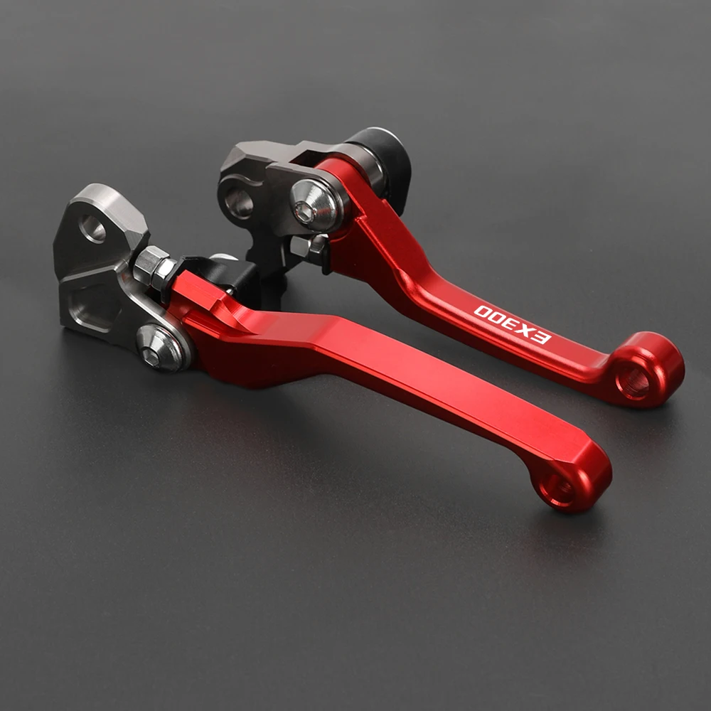 For GASGAS GAS GAS EX300 EX 300 2017 2018 Motorcycle Accessories Pivot Clutch Brake Levers Dirt Bike Lever Rubber Handle Grips