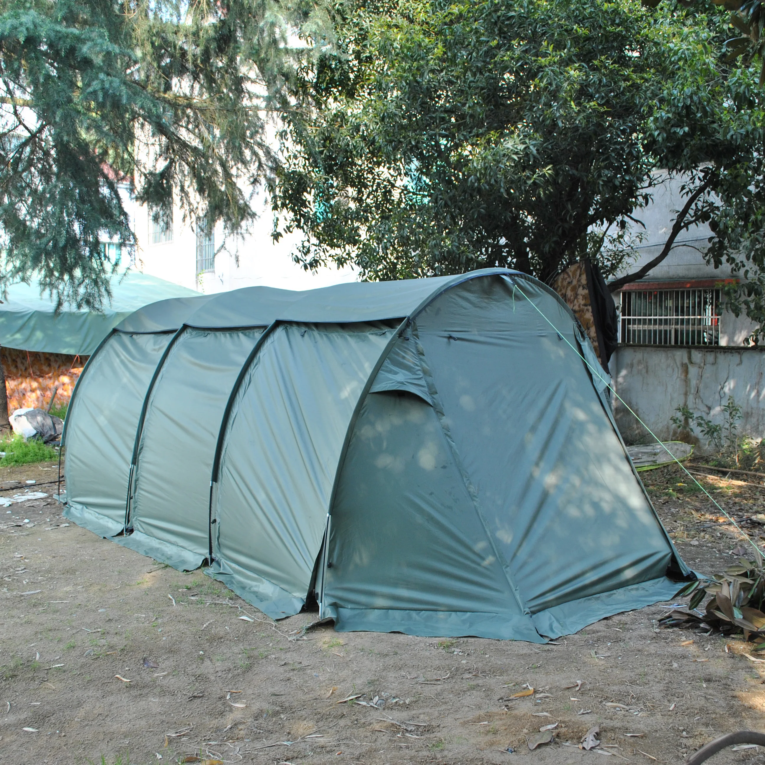 Hot sale 8-10 people dome tunnel tent, with 1 indoor tent, with 2 halls 5