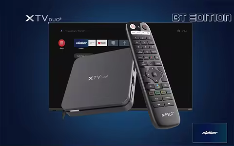 5PCS/LOT MEELO plus XTV Duo2 STALKER Amlogic S905W2 2G 16G 4k TV BOX Dual WIFI Android 11 AV1 HDR BT