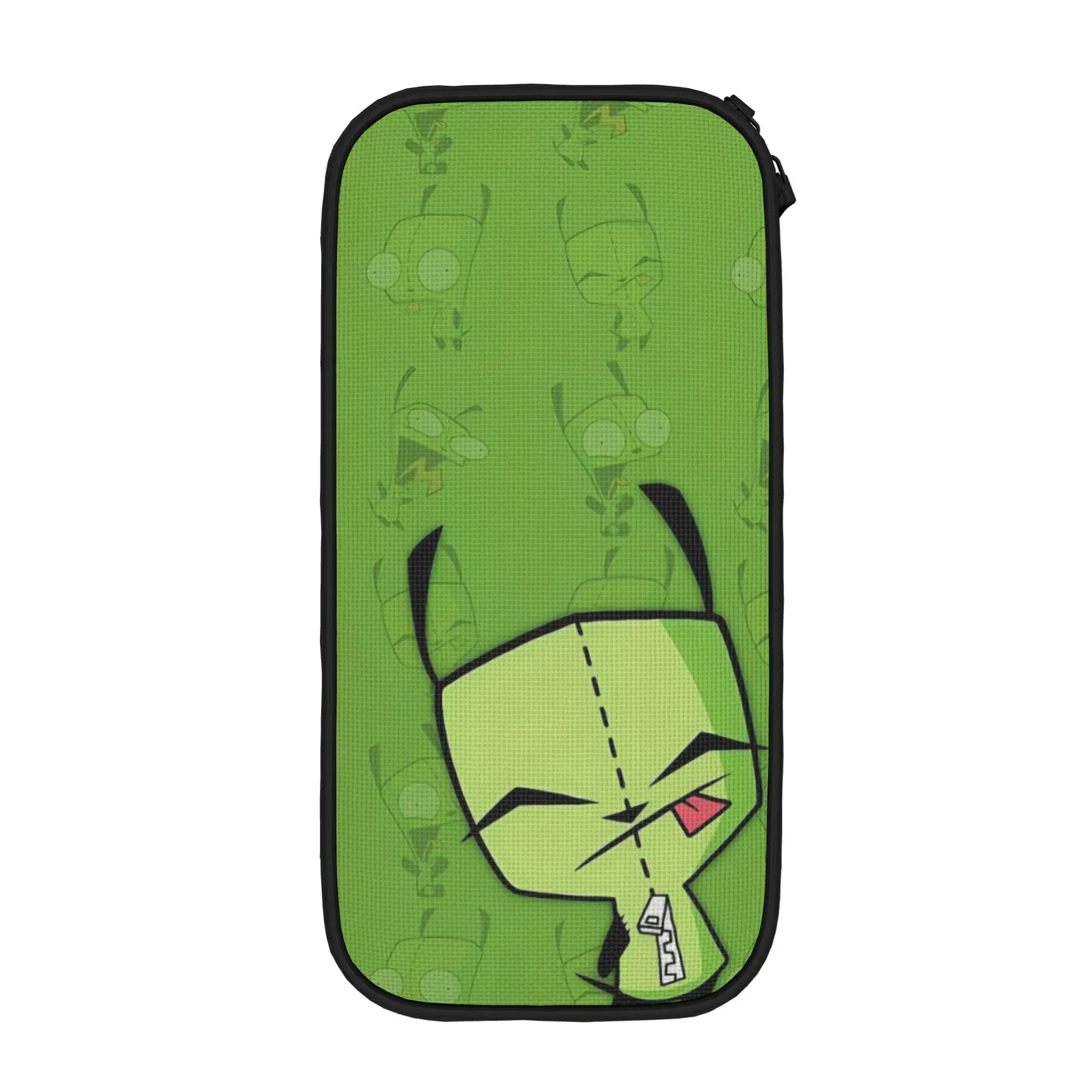 Invader Zim Gir Cartoon Pencil Cases Lovely   Pen Box Pencil Bags Girl Boy Large Storage School Supplies Zipper Pencilcases