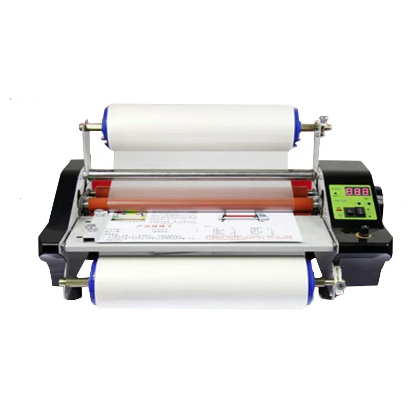 For FM360S Photo Laminating Machine Electric Laminator Self-adhesive Crystal Label Hot&Cold Lamination Paper Book