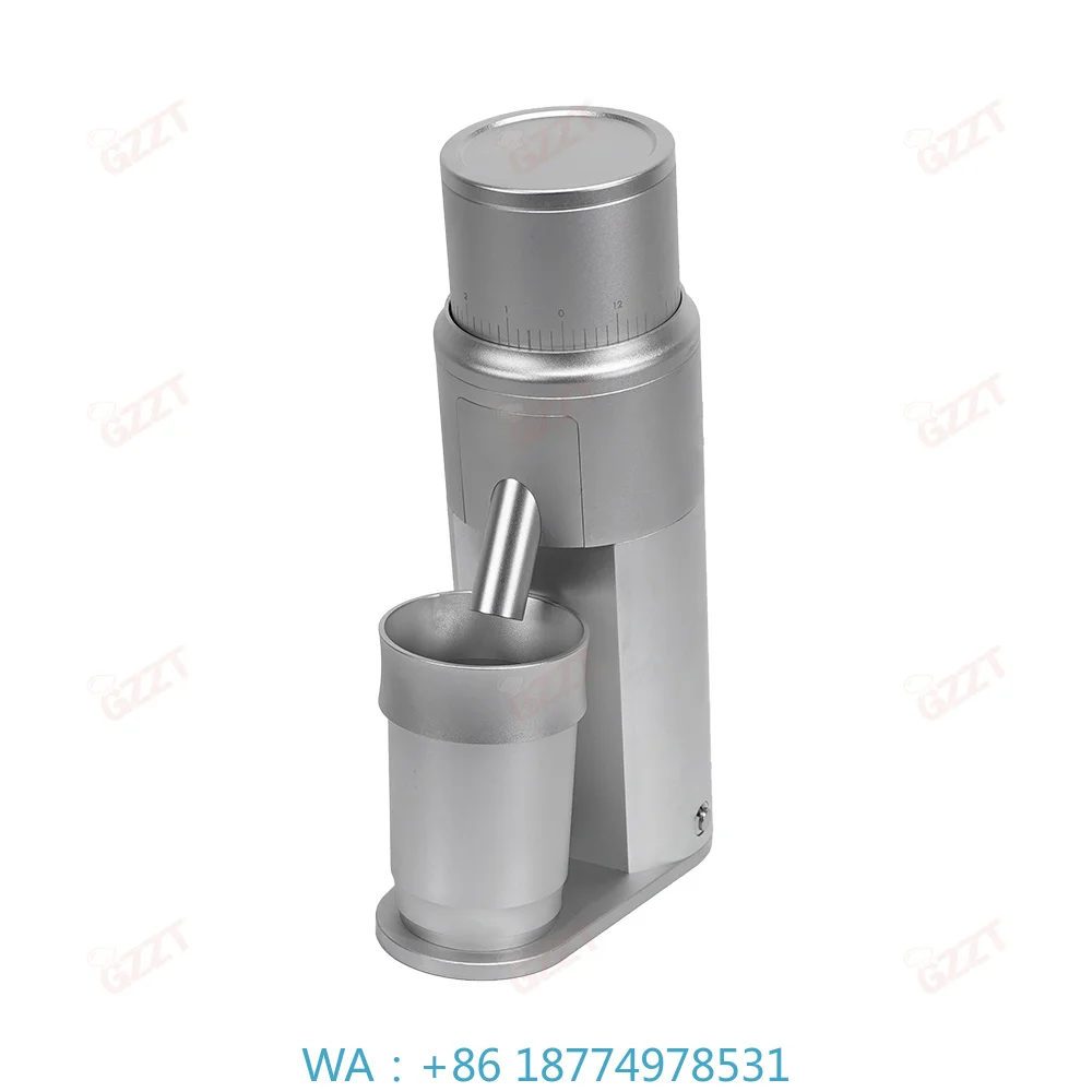 1. Single Dosing Coffee Grinder Dia 63MM Conical Blade Titanium Stainless Steel for Commercial Cafe SOE Coffee Preparation