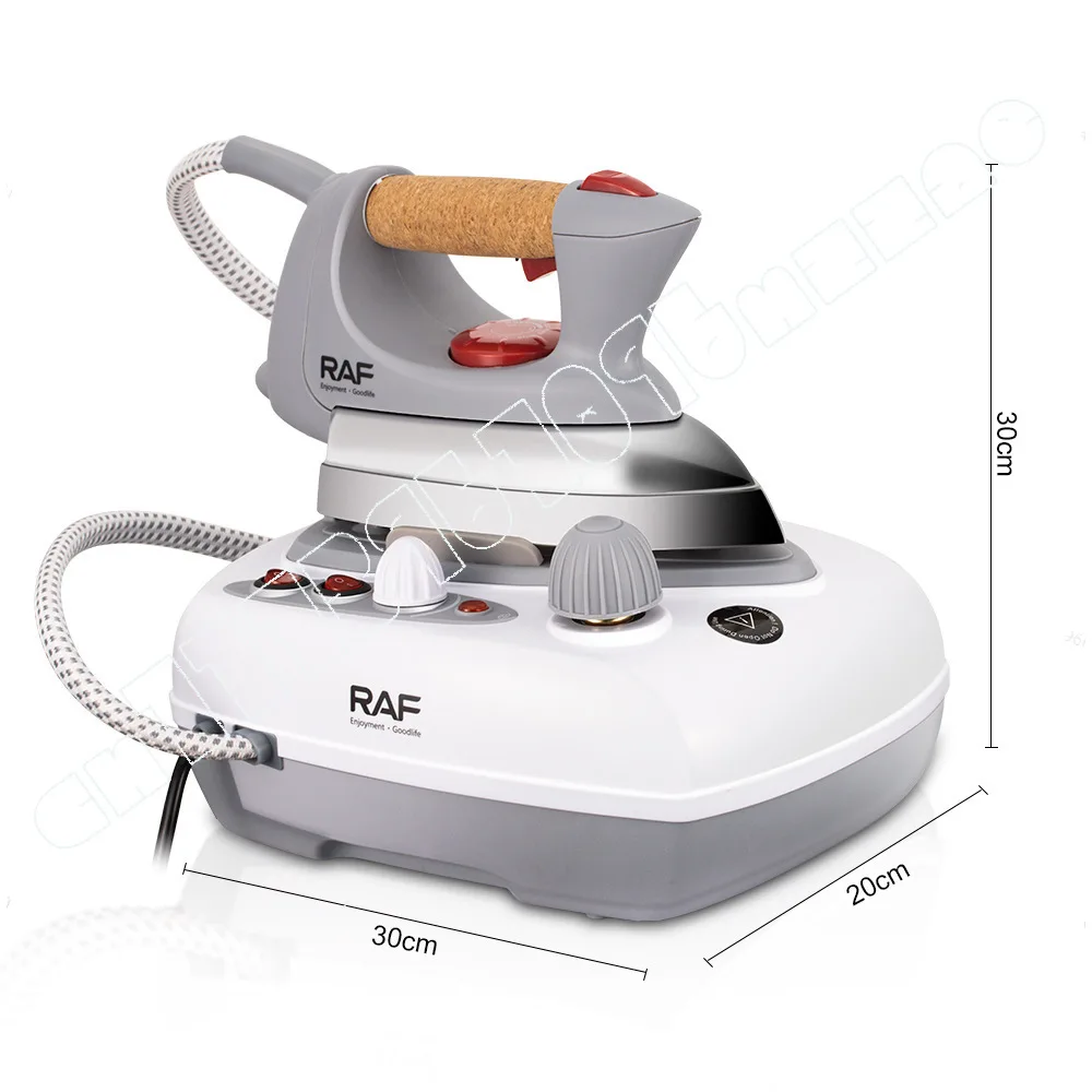 European Standard 2000W Household Steam Iron Polished Aluminum Baseplate Super Power for Clothes 1254