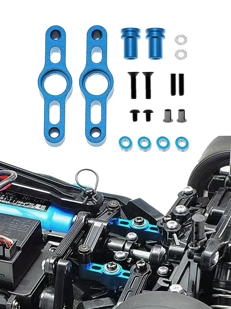 Tamiya 54574 Aluminium-Lenkset für TT-02-Chassis, CNC-Upgrade-Teile, präzise und langlebig, RC-Car-Zubehör