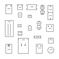 100Pieces Customize Personalize Logo Print Paper Jewelry Thank You Necklace Earring Holder Cards Packing Display Stand Wholesale