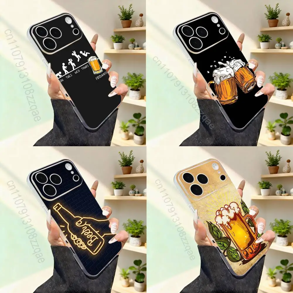 

Lnteresting Beer P-Printing For iPhone 17,16,15,14,13,12,11,Pro,Max,Plus,Mini,SE4,E Magnetic For Magsafe Wireless Phone Case