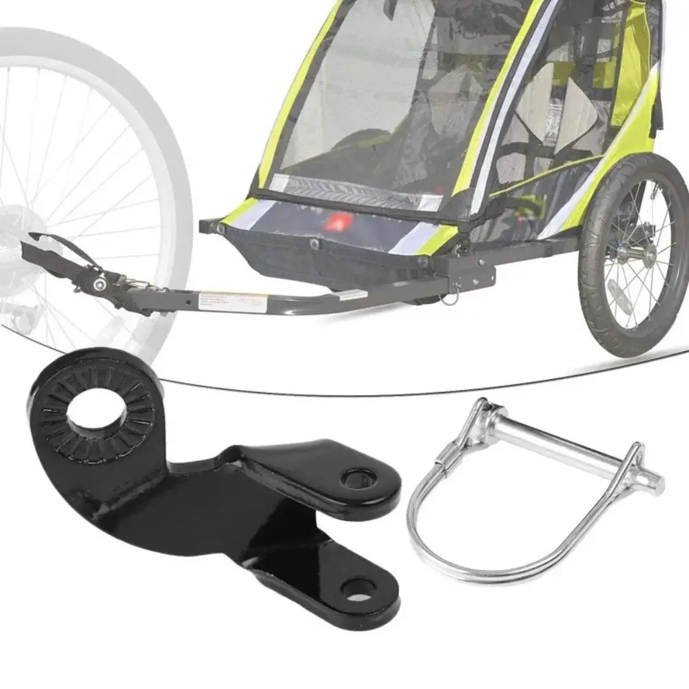 New Steel Bike Trailer Hitch 12.2 MM Durable Trailer Hitch Coupler Solid Hitch Attachment for Burley