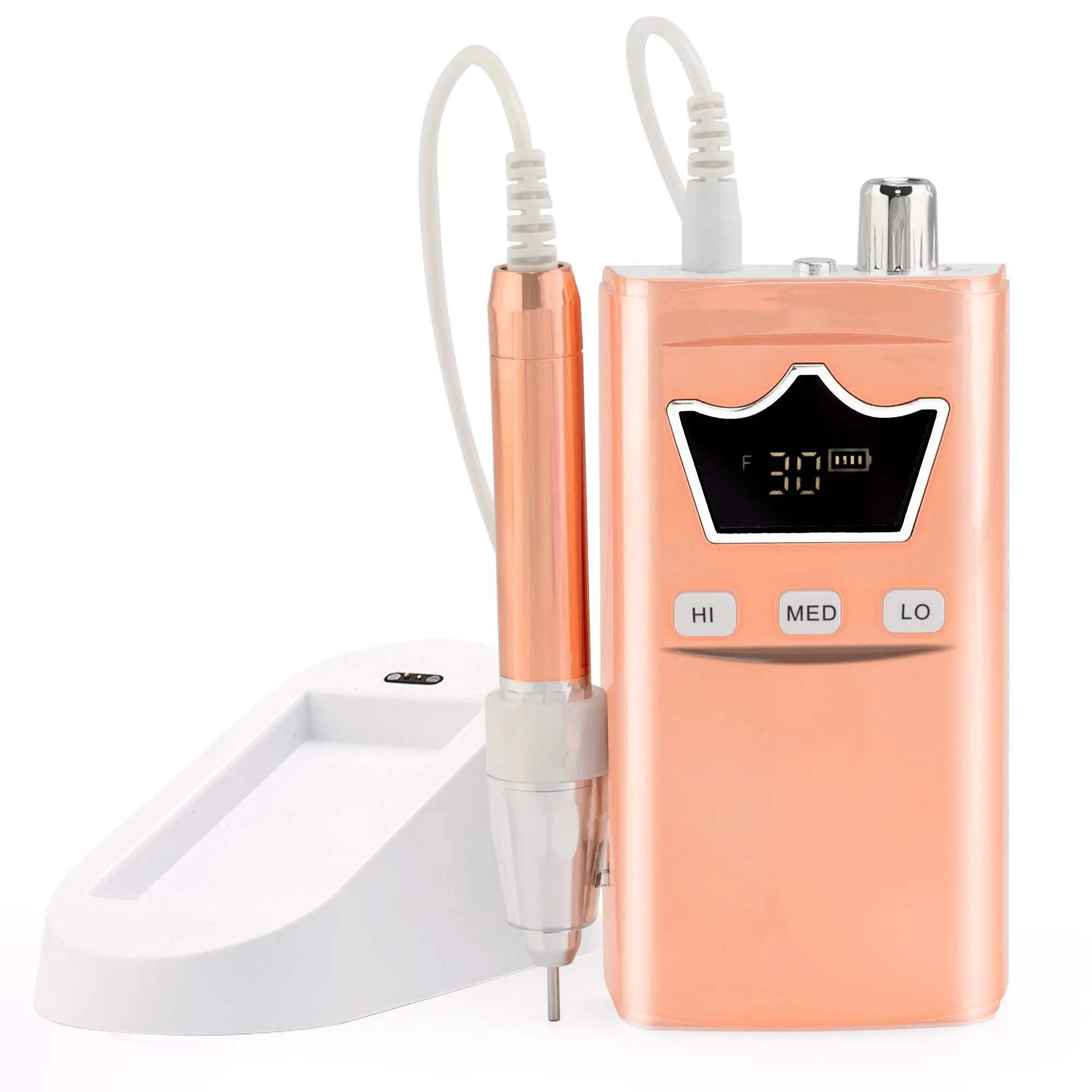 

Newest Nail Drill Machine 35000RPM Rechargeable Portable Professional Electric Nail File