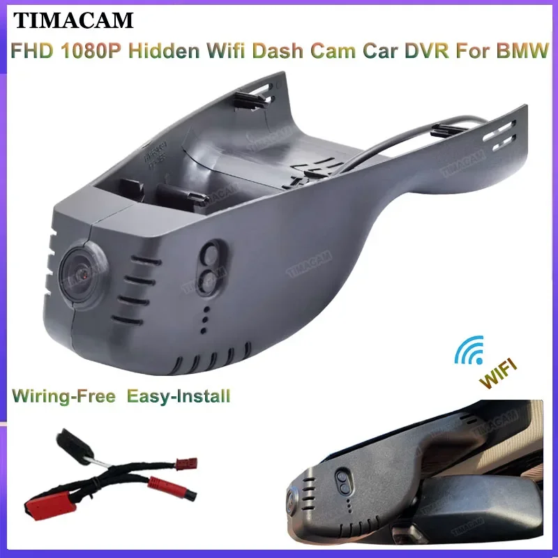 

TIMACAM 1K Wifi Car DVR For BMW G20 G21 330i 320d 330d X5 G05 30d 40d X7 G07 40i G14 G15 G16 840i 2019 2020 2021 2022 Dash Cam