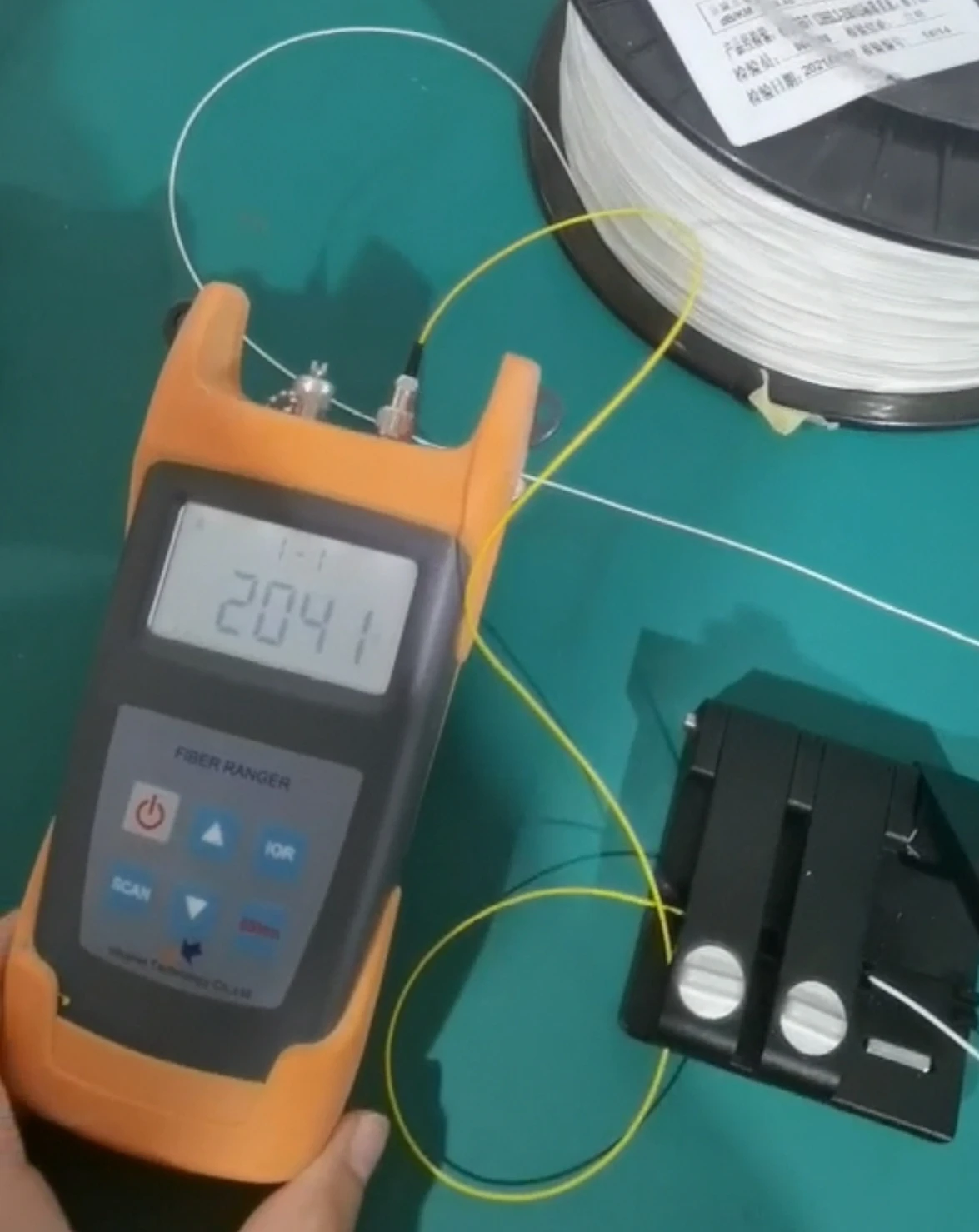 FTTH Optiacl Fiber Ranger Test Handheld Mini OTDR-tester met VFL Visual Fault Locator