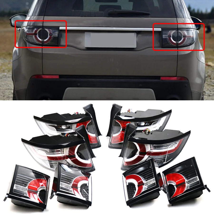 

Car Tail Light Assembly For Land Rover Discovery Sport 2015 2016 2017 2018 2019 Inner Rear Stop Bumper Brake Tail Lamp Light