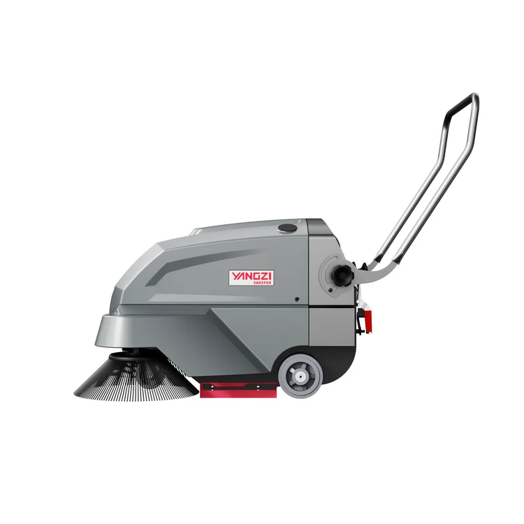 Competitive Walk Behind Street Floor Sweeper Machine Electric Vacuum Road Sweeper