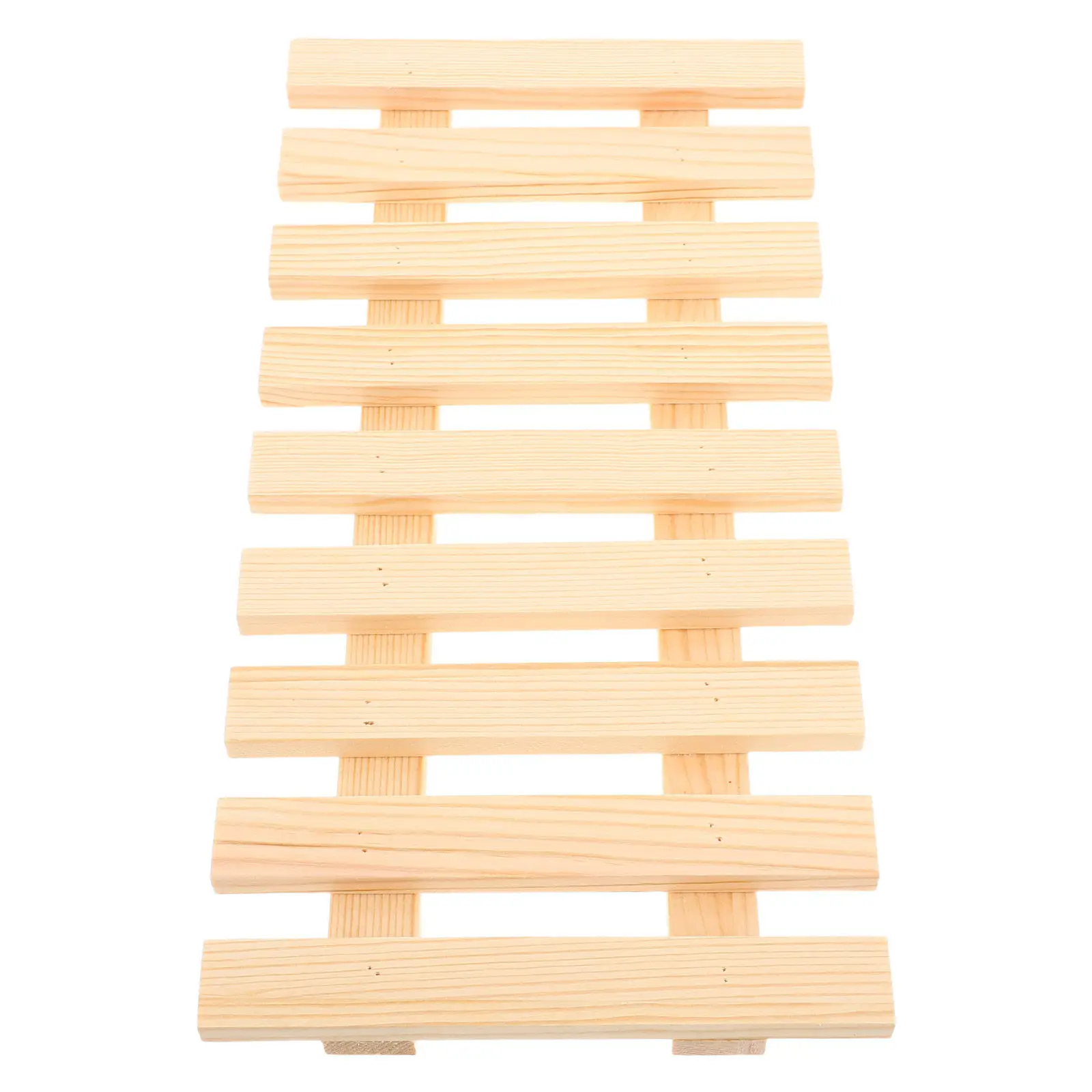 Base Wooden Mailbox Insert 11.8x5.9 Waterproof Drainage Rack Elevated Mail Tray Anti-Wrinkle Mail Protection Non-Slip