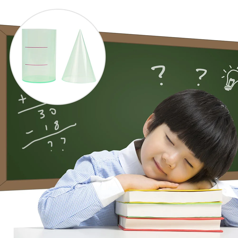 접이식 실린더 콘 모양 실린더 콘 교육 퍼즐 도구 수학 모델