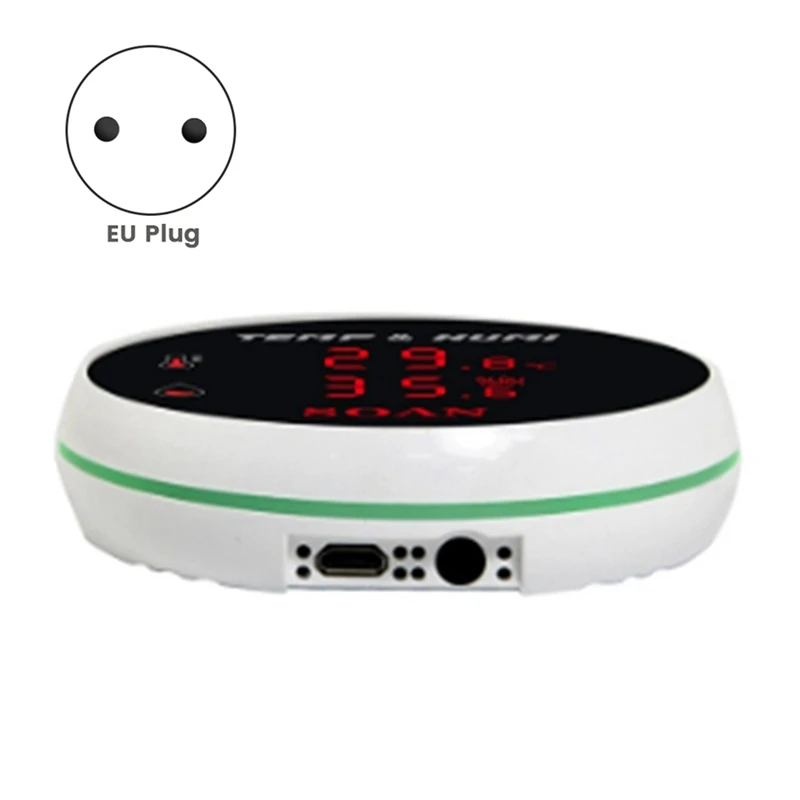 Wifi Thermometer With 1M Probe Digital LCD Display Temperature Controller APP Push Notifications
