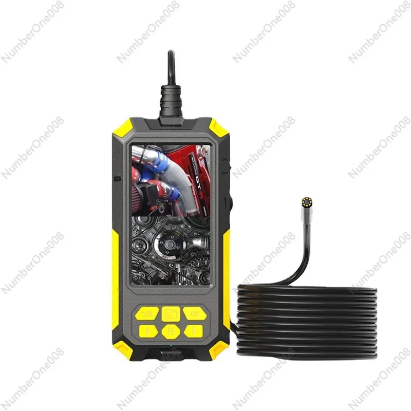 آلة متكاملة للمنظار الصناعي عالي الدقة مع شاشة مزدوجة العدسة لخط الأنابيب ومرآة فحص مرئية للإصلاح