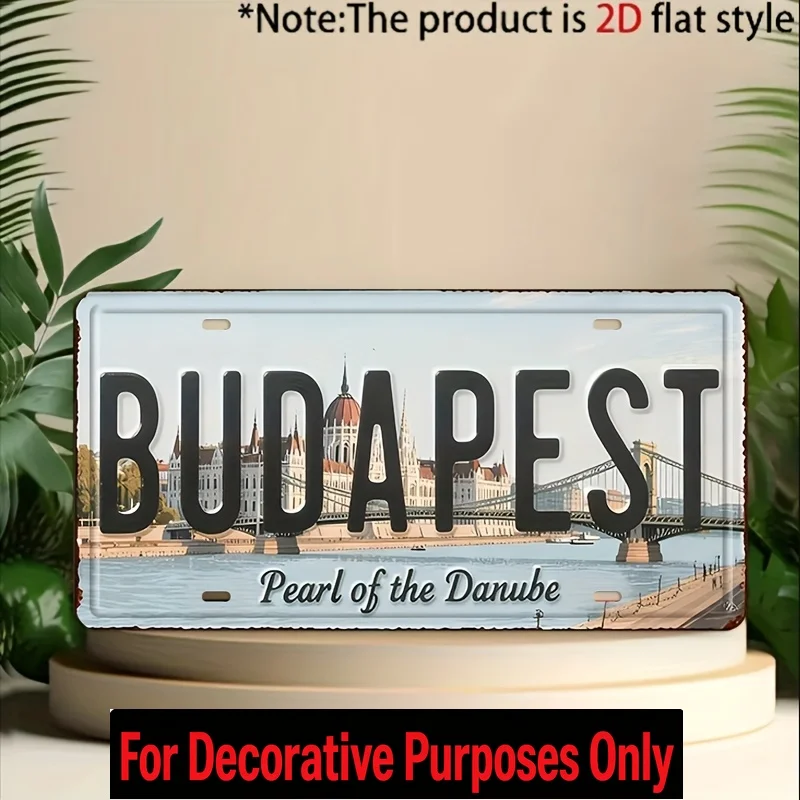 2D Flat, for Decorative Use Only, 2D Flat Decorative Plaque, Intended for Decorative Purposes Only, 1pc Per Pack, Vintage Bud