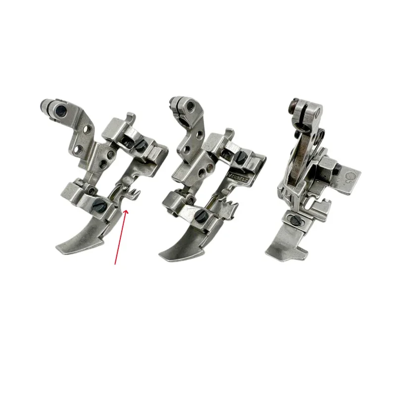 

Narrow Presser Foot/Zipper Foot for 6-Thread Industrial Overlock Sewing Machines Siruba / Pegasus / EX /Jack series