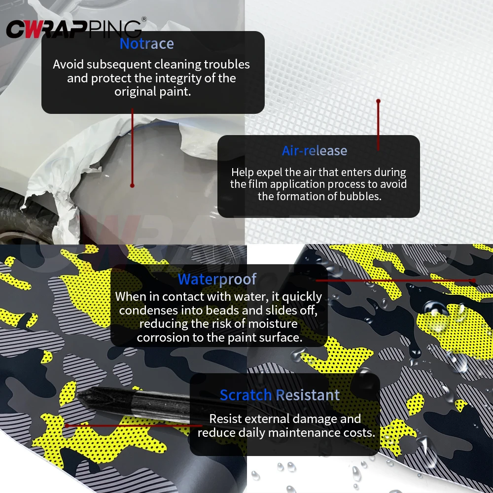 

Camo Stickers Automotive Vinyl for Motorcycle Car Foiling Wrap Foil Car Tuning Accessories Auto Self-adhesive Film Body Covering