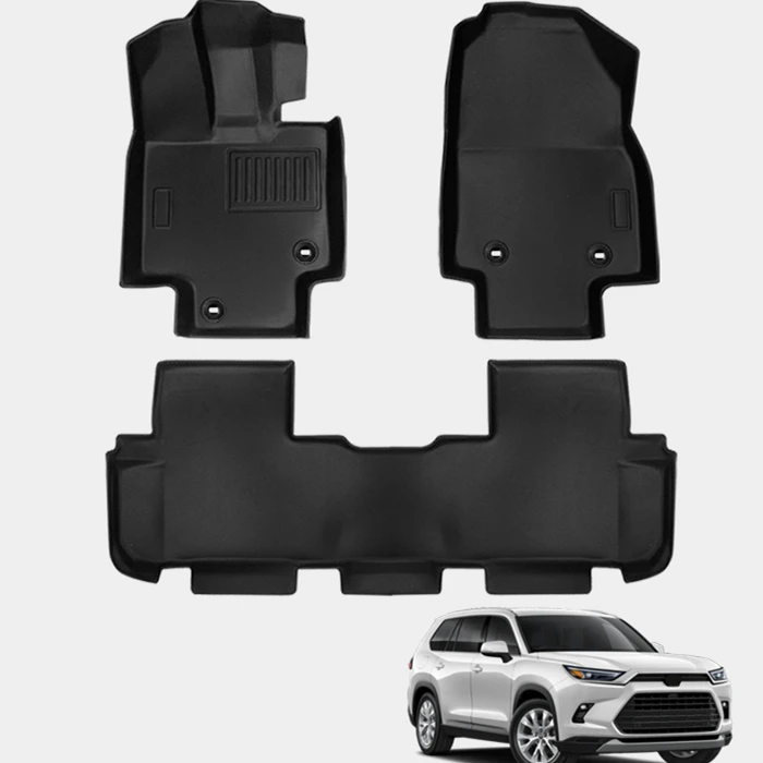 

High QualityDurable-Weather Floor Mats Material Trunk Accessories with Cyberpunk Design Style Compatible with ModelsCar Interior