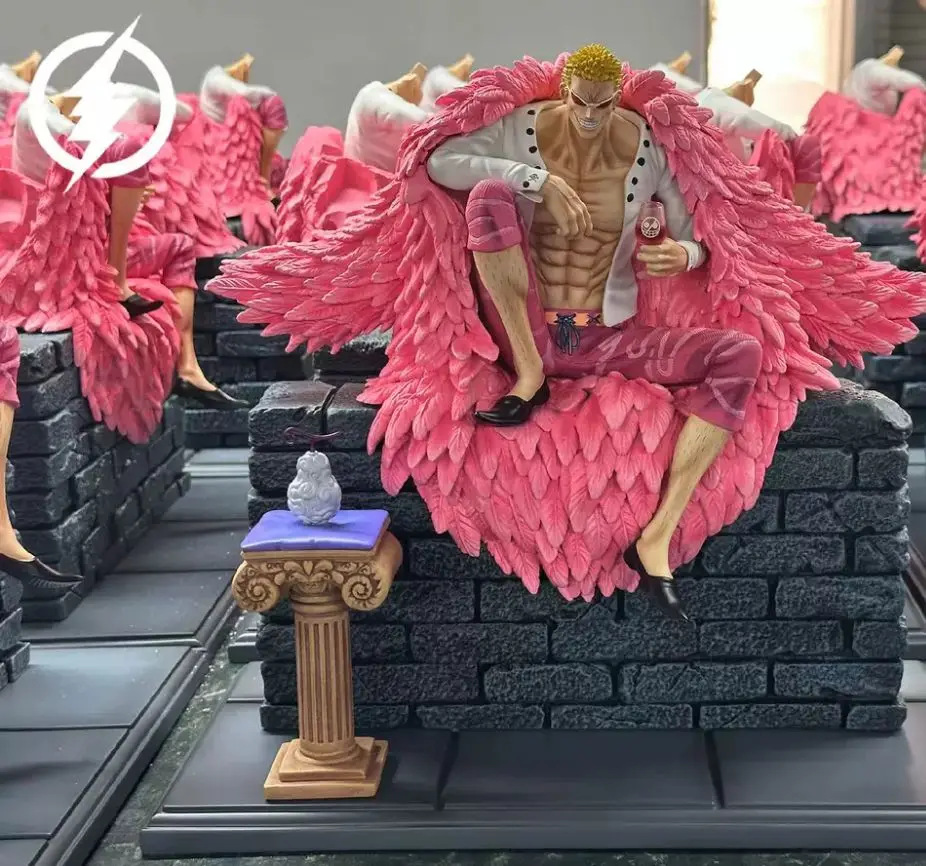 Lightning Model ONE piece Playname Scene Series 03 Sitting Donquixote Doflamingo Limited Edition Handheld GK