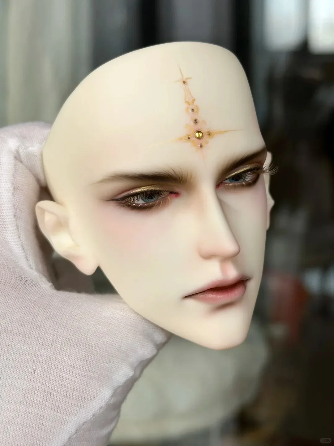 bambola bjd 1/3 ragazzo LACRIMOSA zio bambola di trucco fine nuovo arrivo Testa di trucco personalizzata 1/3 Varie teste di trucco
