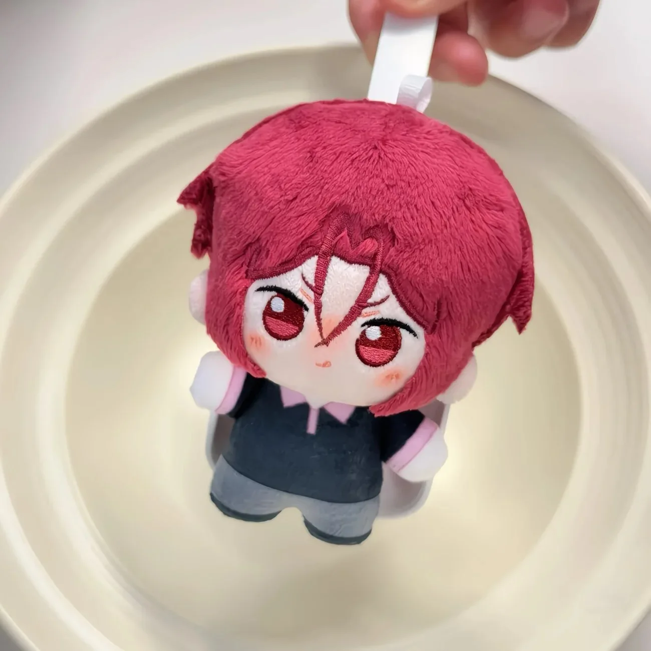 زي مدرسي قسم السباحة للرجال Nuru 10 سم دمية قطنية كوسبلاي دمية قلادة من القطيفة