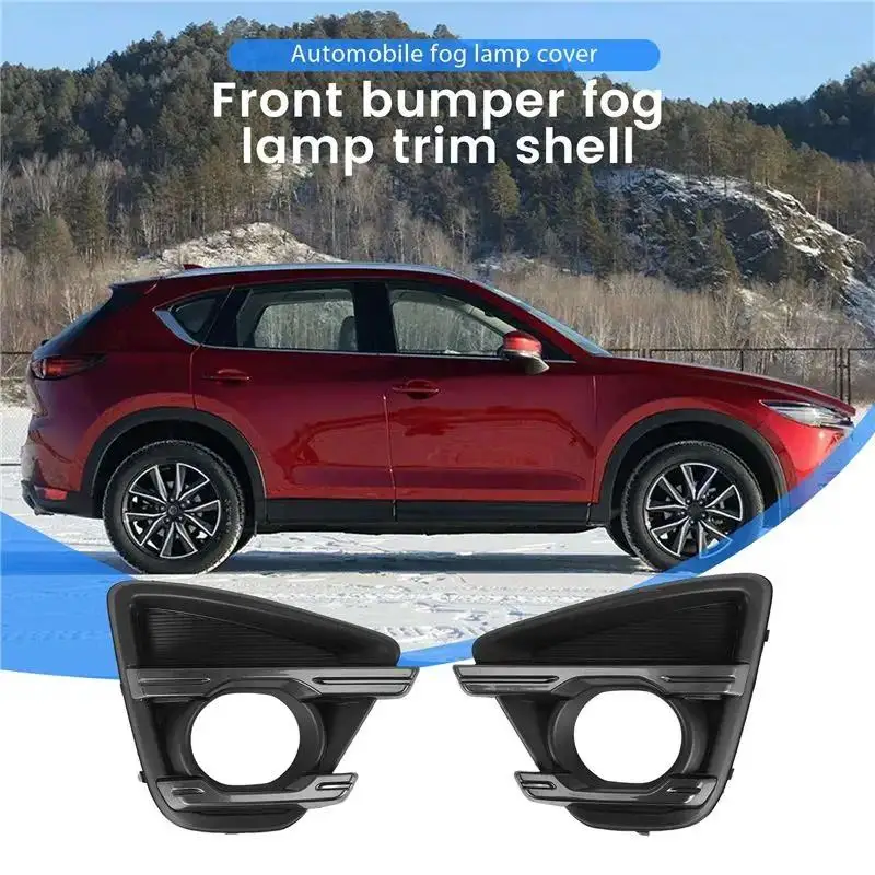 KA5F50C20 KA5F50C10 Classic-For Mazda CX-5 CX5 2015 Fog Light Lens Cover Front Bumper Fog Lamp Decoration Car Stying