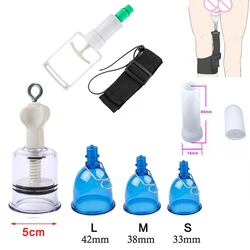 Male Penis Extender Physical Stretch Tie Leg Device Enlarger Set Men Accessories Sleeve Cup Replacement For Cock Stretcher Kit