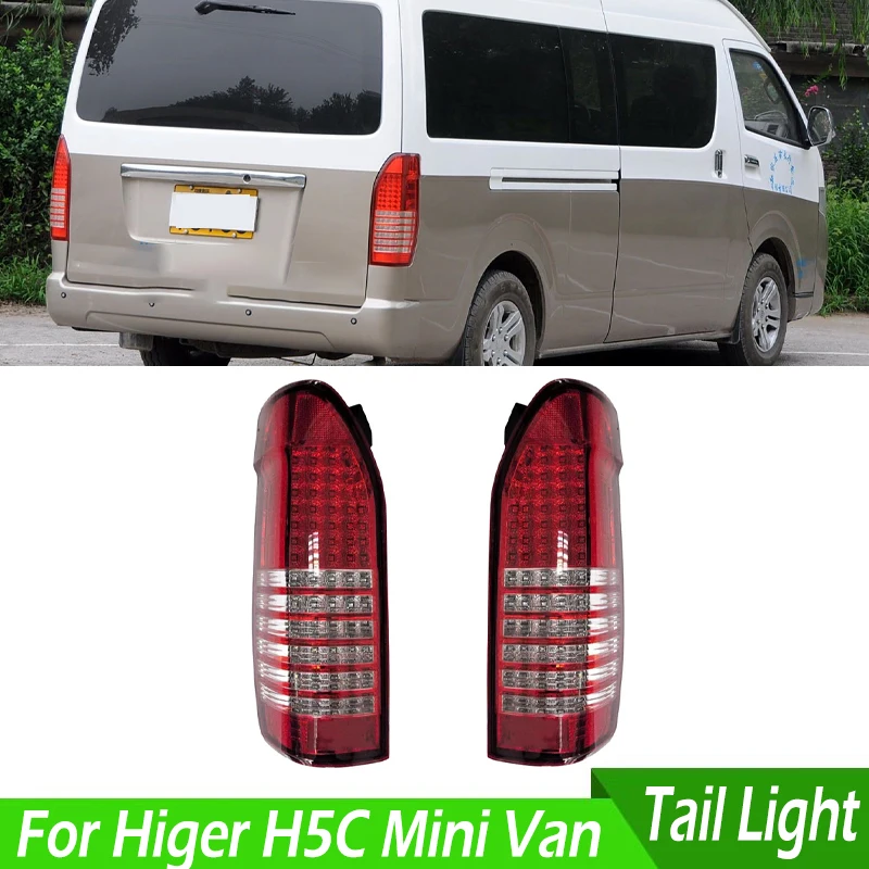 For Higer H5C Mini Van Car Rear Bumper Tail Light Tail Lamp Brake Light Turn Signal Light Warning Stop Lamp Taillight Assembly