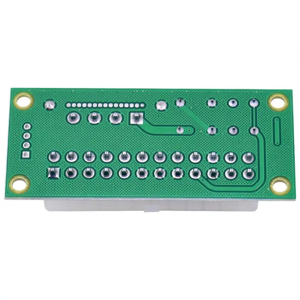 Adapter Card for Dual Power Supplies Sata Power Supply Adapter 24pin to 4pin Connector Card Dual Synchronization Board for Btc