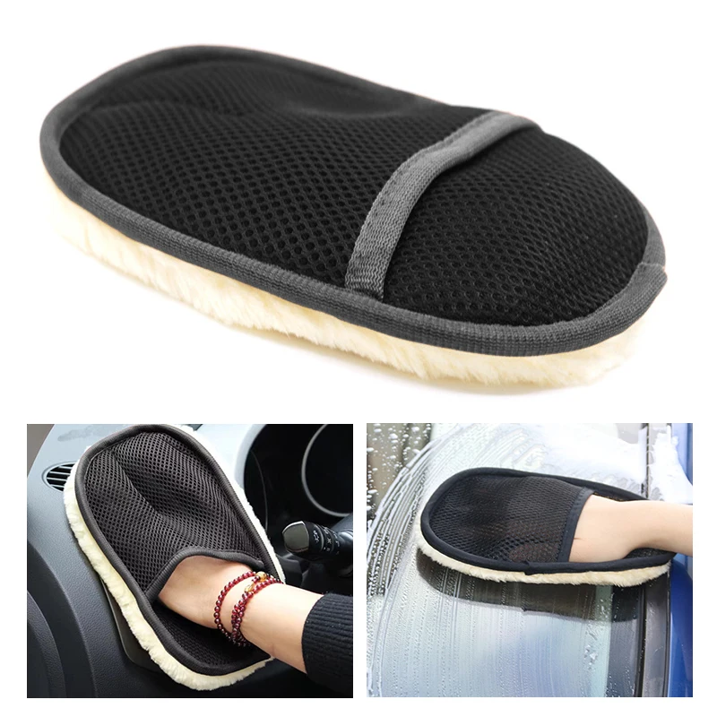 

Инструменты для ухода за автомобилем, средство для ухода, перчатка для чистки автомобиля, шерстяные мягкие перчатки из микрофибры для мытья автомобиля, щетка для чистки