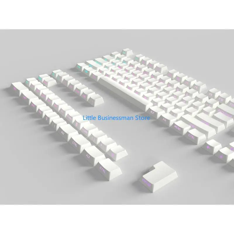 Cherrys Profile-Tastatur-Tastenkappen-Set mit seitlichem Aufdruck, 140-teiliges Set für beleuchtetes Board-Erscheinungsbild – Detail 8