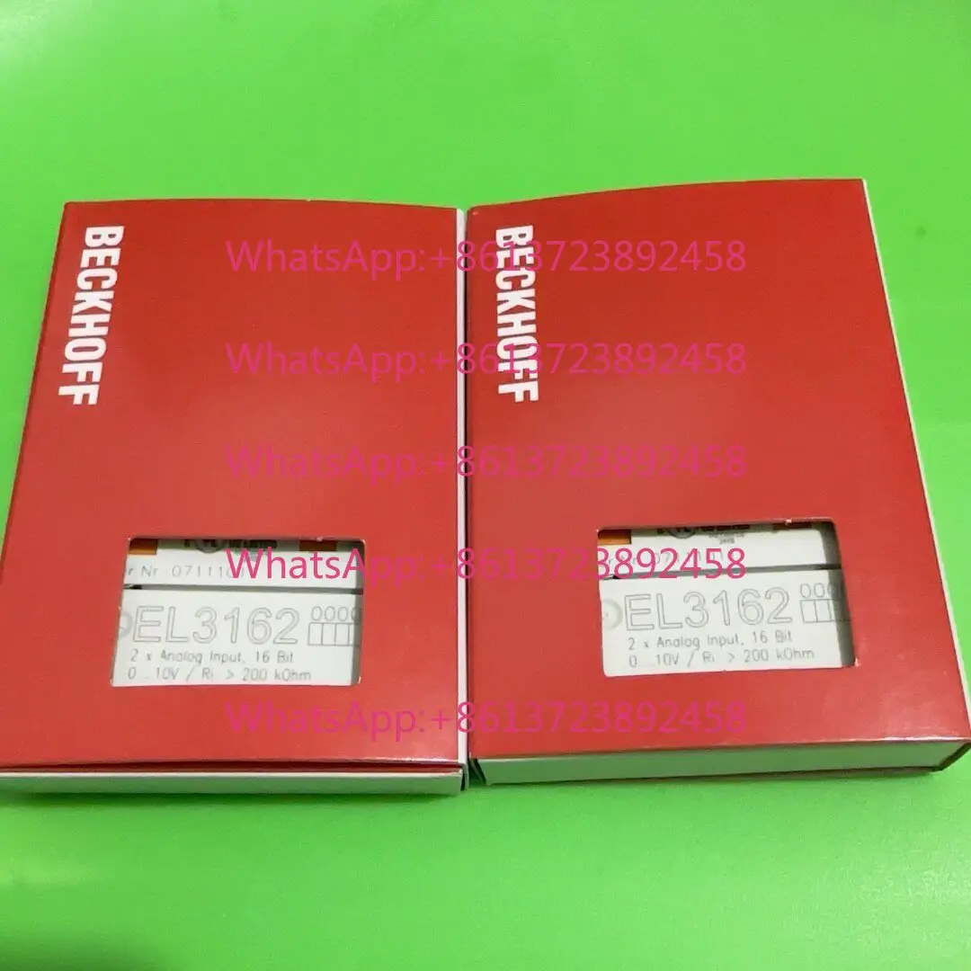 Beckhoff module EL3162 is original and genuine in stock.