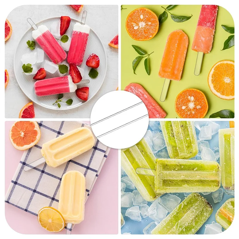 

ABXF-30PCS Popsicle Sticks 4.5 Inch Acrylic Cakesicle Sticks Reusable Ice Popsticks Plastic Popsicle Sticks (Clear)