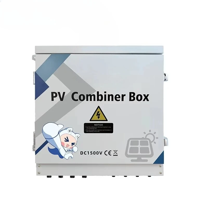 

Cold Rolled 6 in 1 Out Metal Junction Box Newest IP65 Waterproof DC 1500V Iron Combiner Box with Customized Kombinationskasten