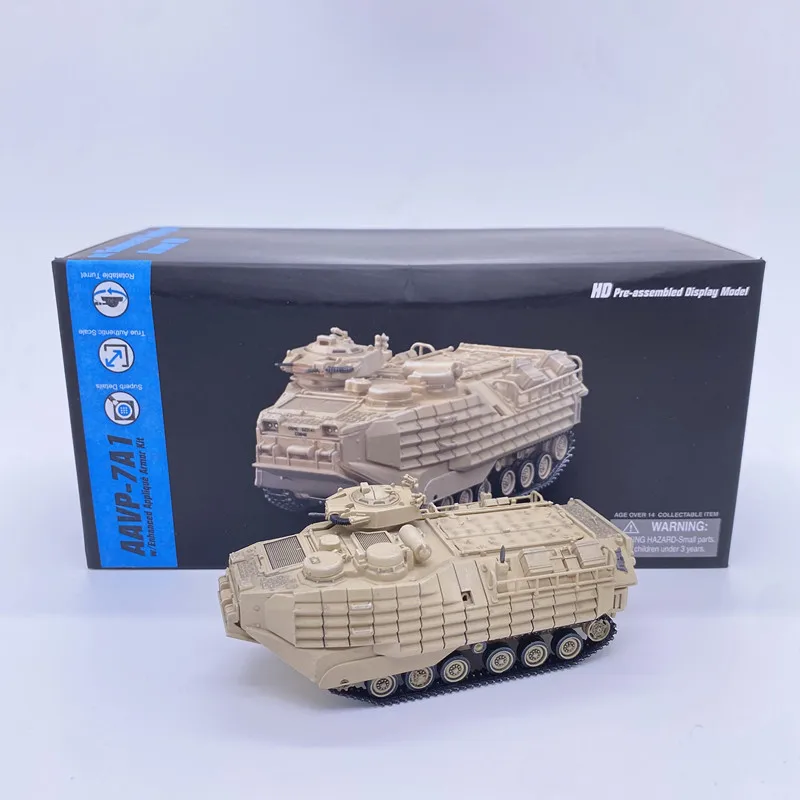 1/72 Tank Model Military Vehicles Dragon US AAVP 7A1 W/Enhanced Applique Armour Desert Yellow 63019 Plastic Material Collection