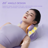 Electric Neck And Shoulder Massage Pillow Trapezius Neck Cervical Kneading Massager Cushion Back Lumbar Waist Calf masajeador