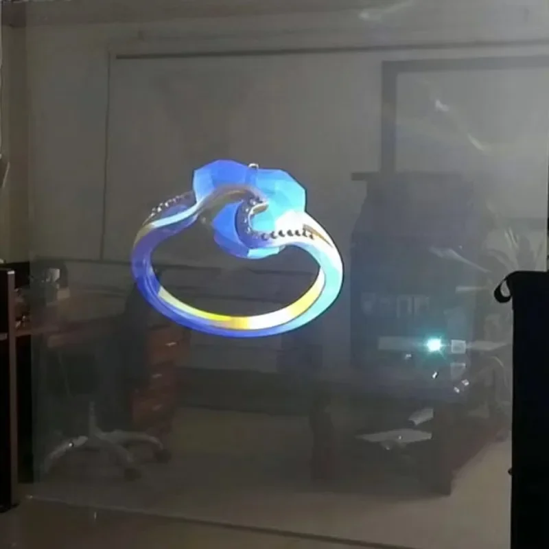 3D Holographic Rear Projection Screen for Home Cinema 3D Glasses Required Full HD 1080 Resolution 120