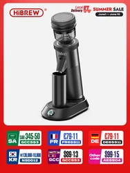 HiBREW G5 48mm Conical Burr Electric Coffee Grinder Compact Portable Coffee Bean Mill Kitchen for Espresso Turkish Coffee