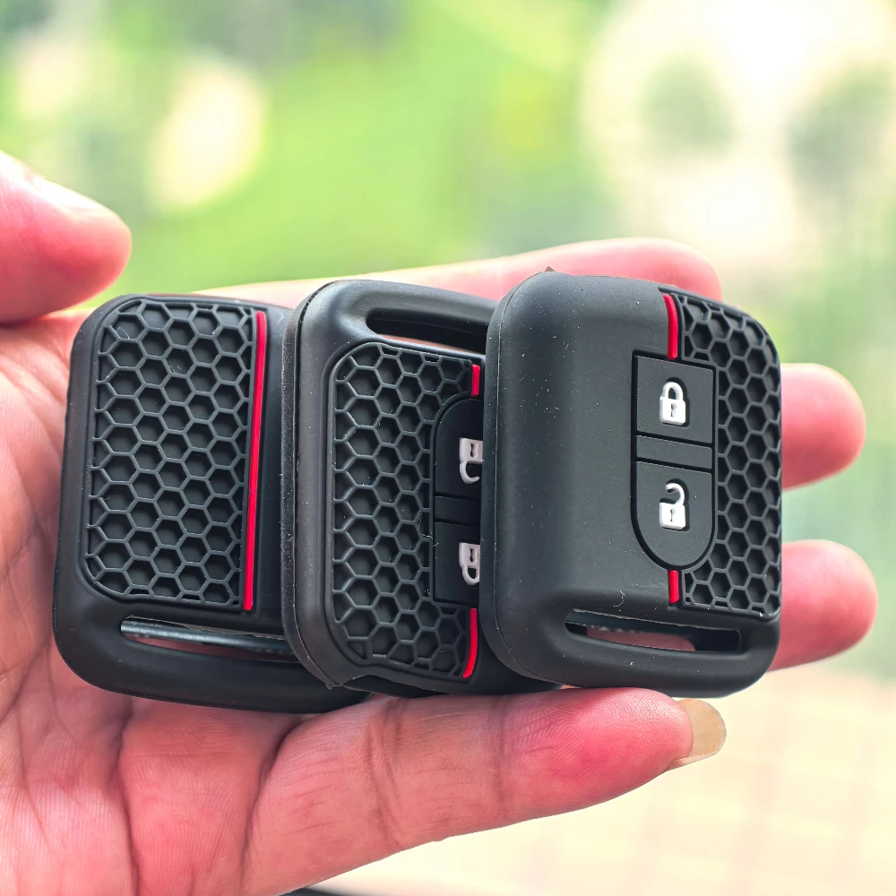 Capa de silicone para chave de carro, capa de borracha para nissan micra k12 note navara qashqai j10 primera almera ensolarado x-trail