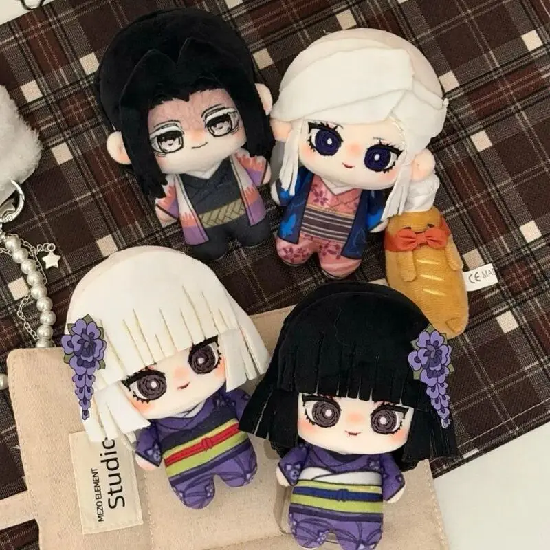 Super Cute 10cm Original Genuine Printed Plush Doll Ubuyashiki Kagaya Amane Kanata Kiriya Anime Collectible For Anime Fans