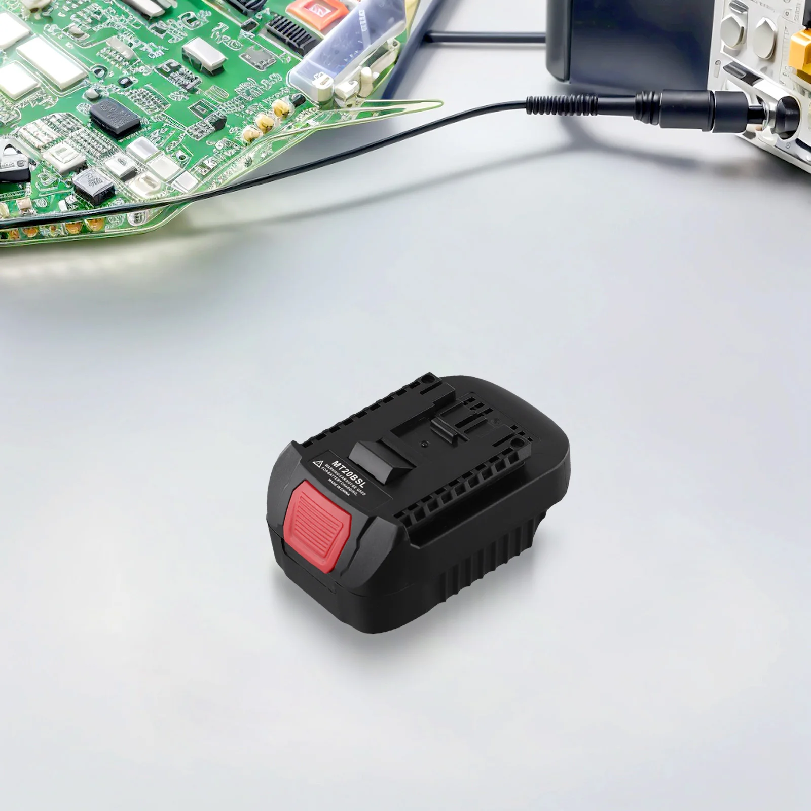 Toolbox Organization 11*10.5*9cm Battery Converter Power Tool Converter Lithium Battery Adapter Broad Battery Support
