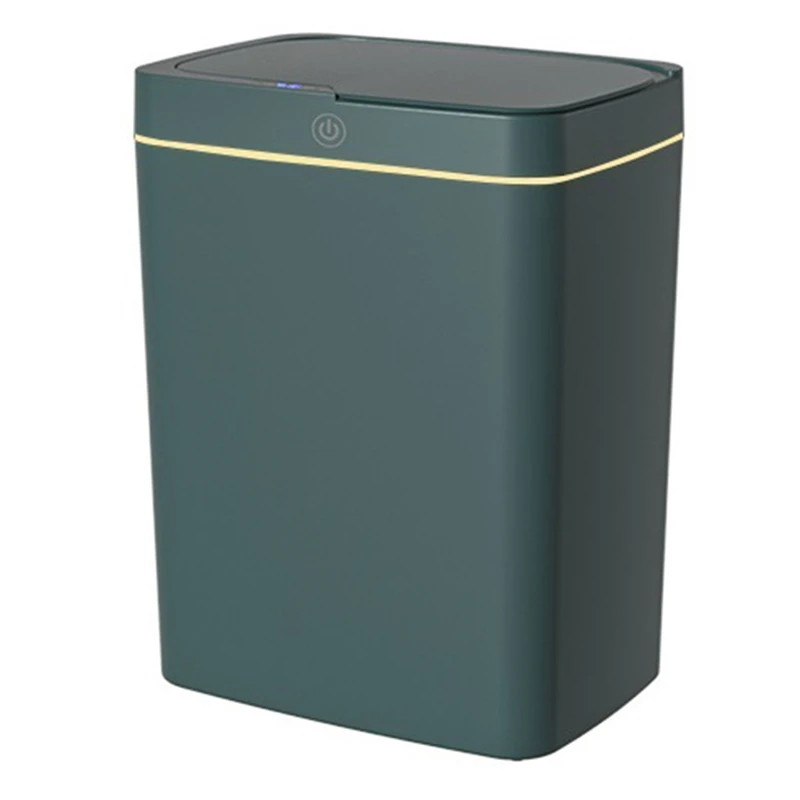 Trash Can Touchless Sensor Trash Can Kitchen And Bathroom Crevice Trash Can Household Cleaning Supplies