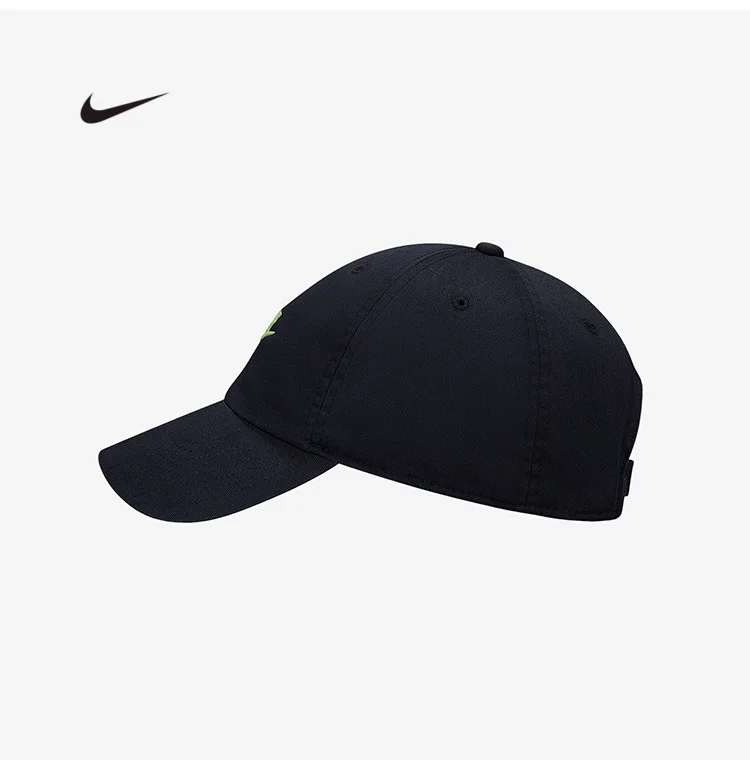 Nike Spring Mens and Womens Breathable Sports Sun Visor Cap FB5368 014 Lightweight Running Hat for Outdoor Activities